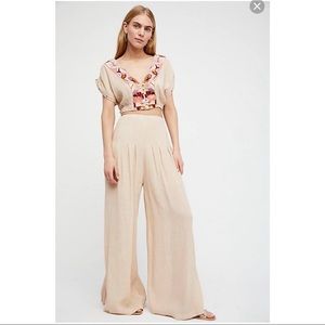 NWT Santoshi Set by Free People, Size 12, Pink